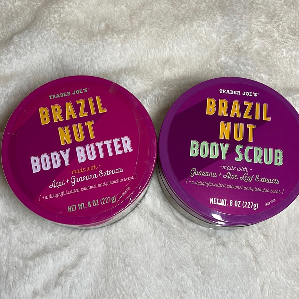 Trader Joe’s Brazil Nut Body Butter and Scrub